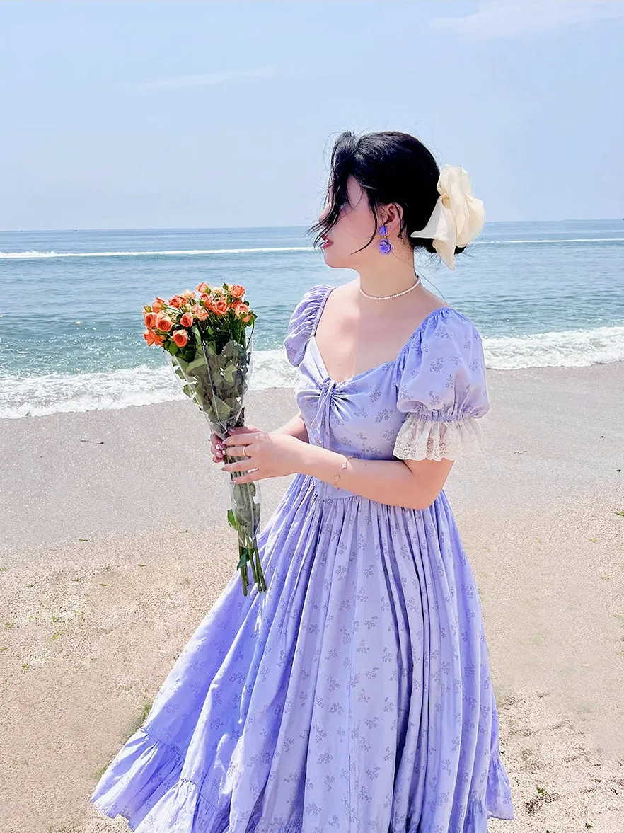 Tangled Twine Midi Dress (Lavender)