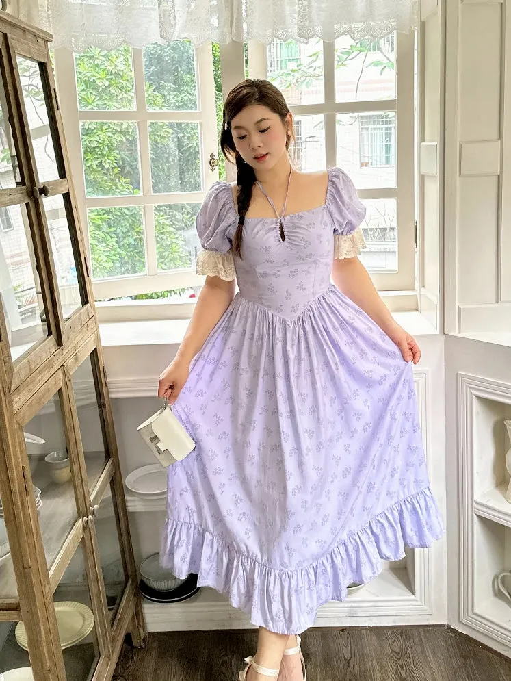 Tangled Twine Midi Dress (Lavender)