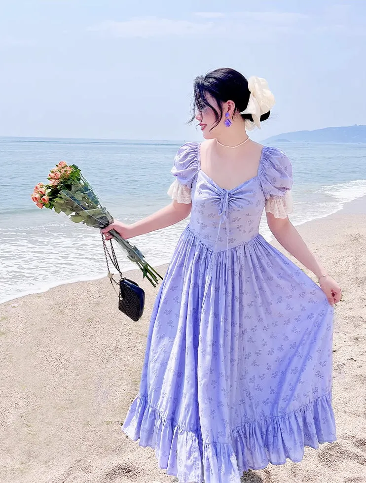 Tangled Twine Midi Dress (Lavender)