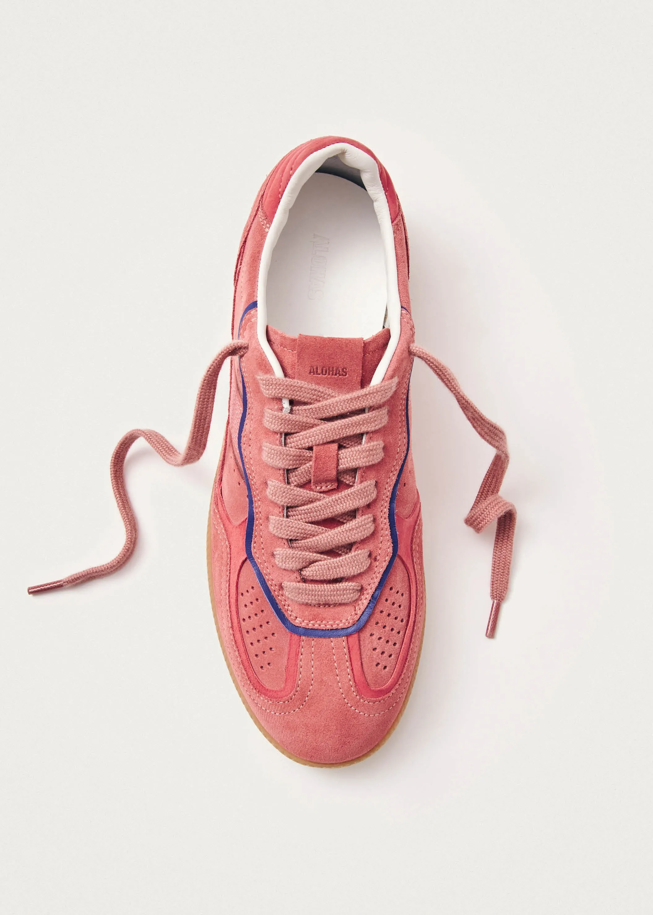 Tb.490 Rife Leather Sneakers - Pink