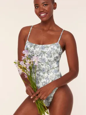 The Cabarete One Piece - Eco Nylon - Tuscan Floral - Classic