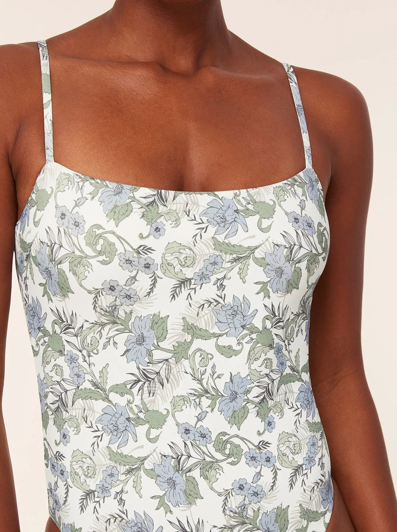The Cabarete One Piece - Eco Nylon - Tuscan Floral - Classic