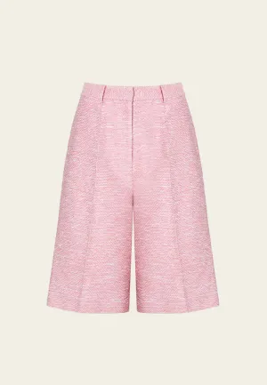 Three-quarter Wide-leg Trousers