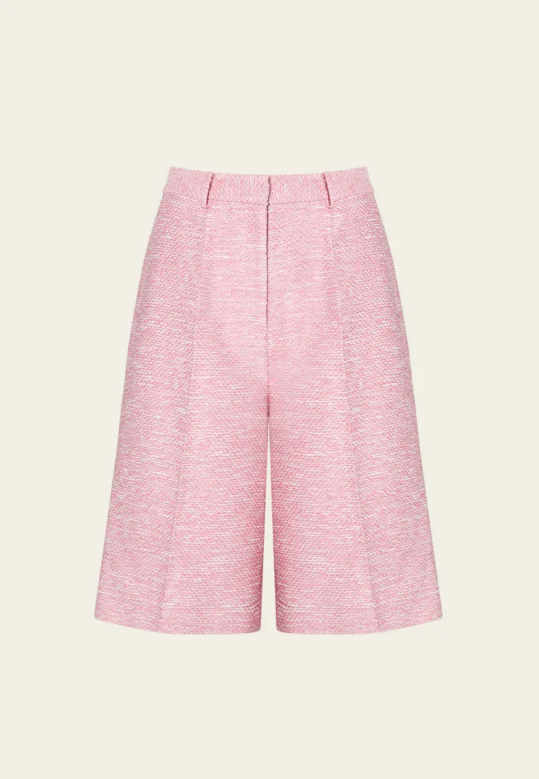 Three-quarter Wide-leg Trousers