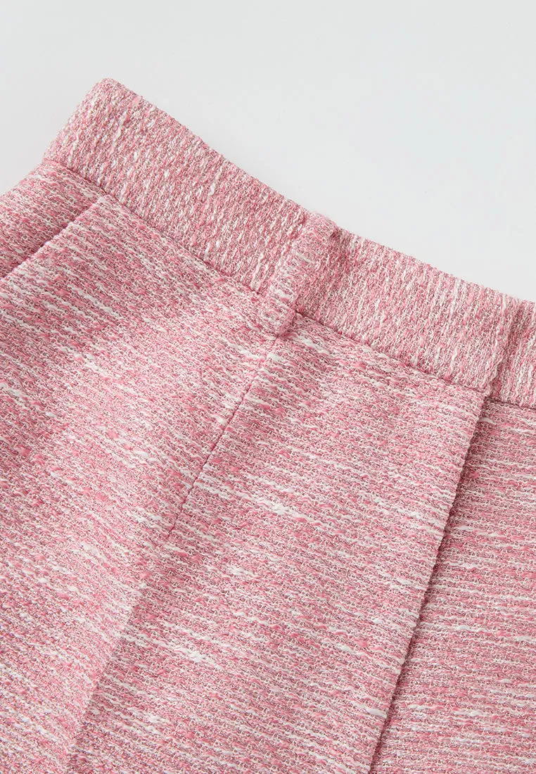 Three-quarter Wide-leg Trousers