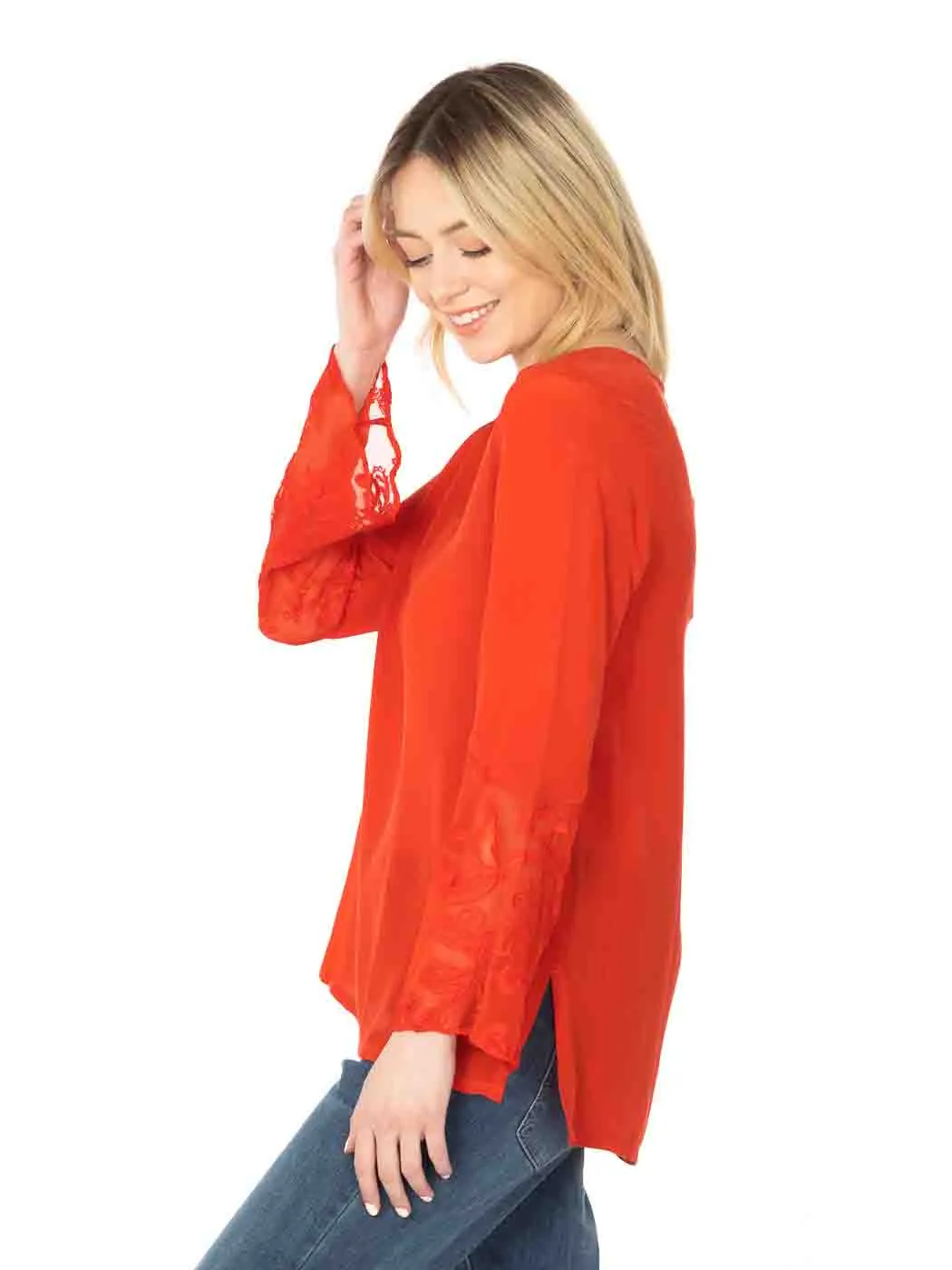 Tianello Washable Silk Emma Blouse