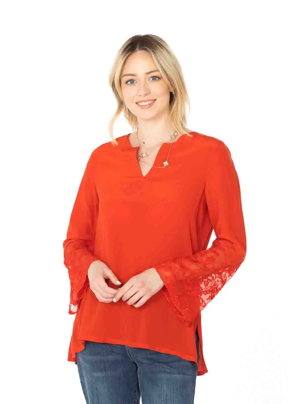 Tianello Washable Silk Emma Blouse