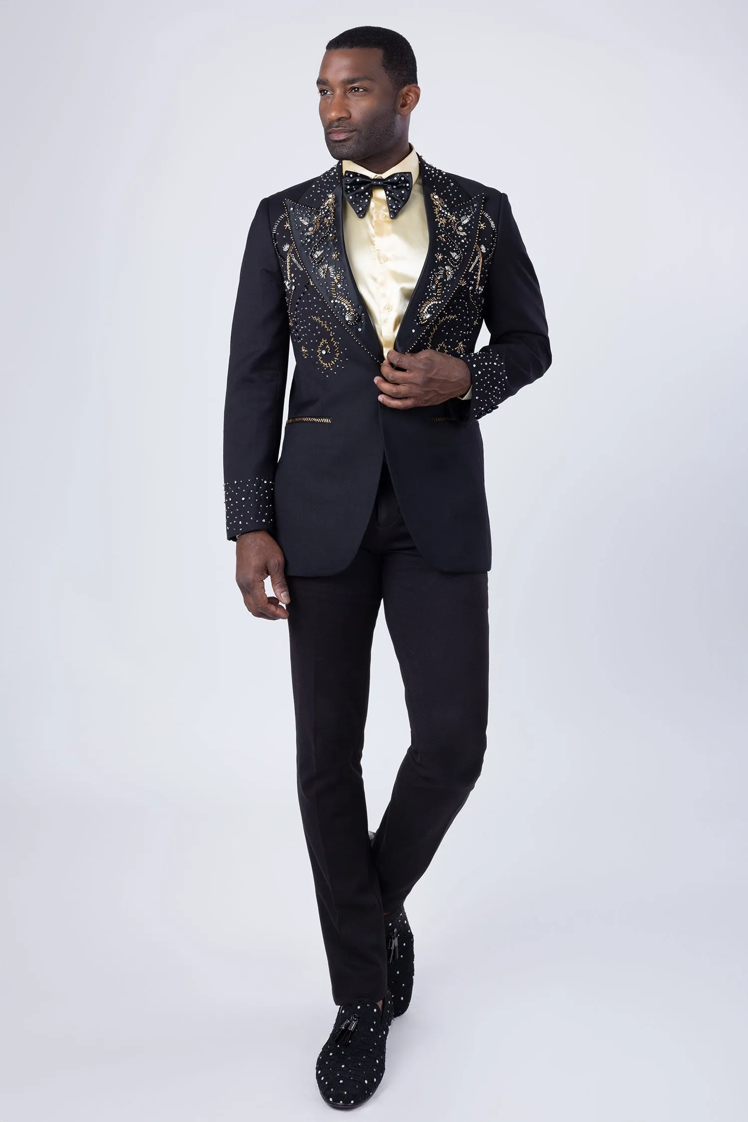 Tullina Rhinestone Suit