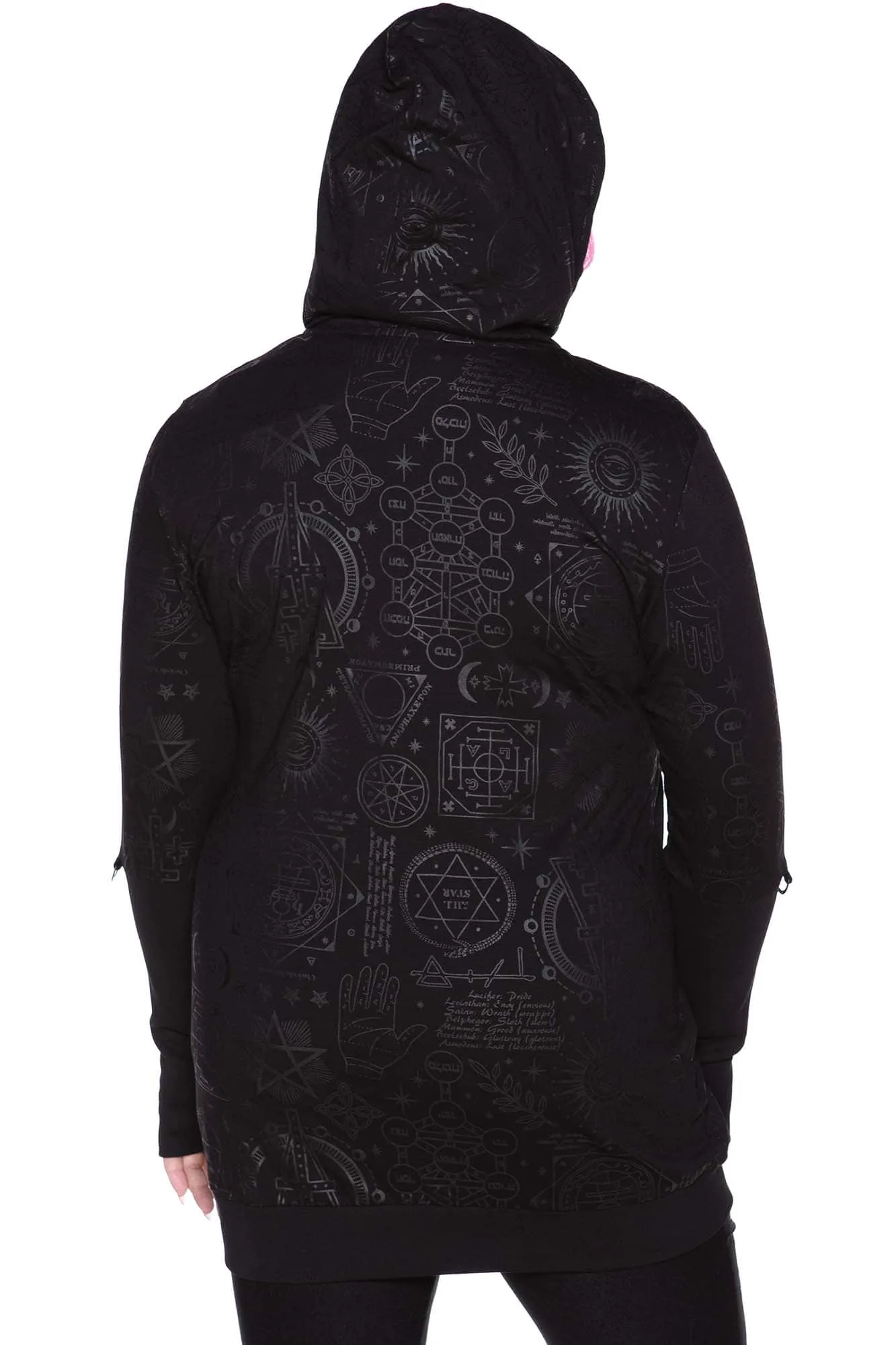 Unholy Sabbath Longline Hoodie
