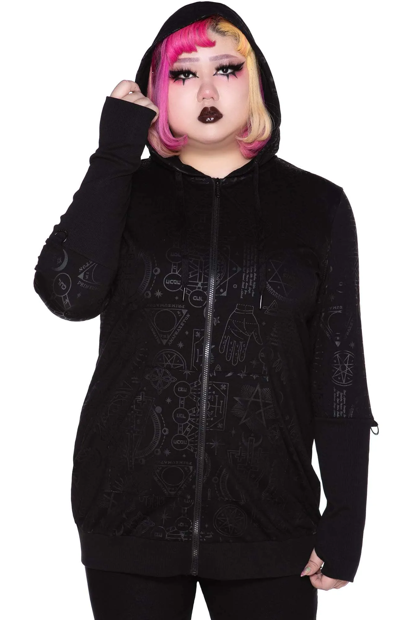 Unholy Sabbath Longline Hoodie