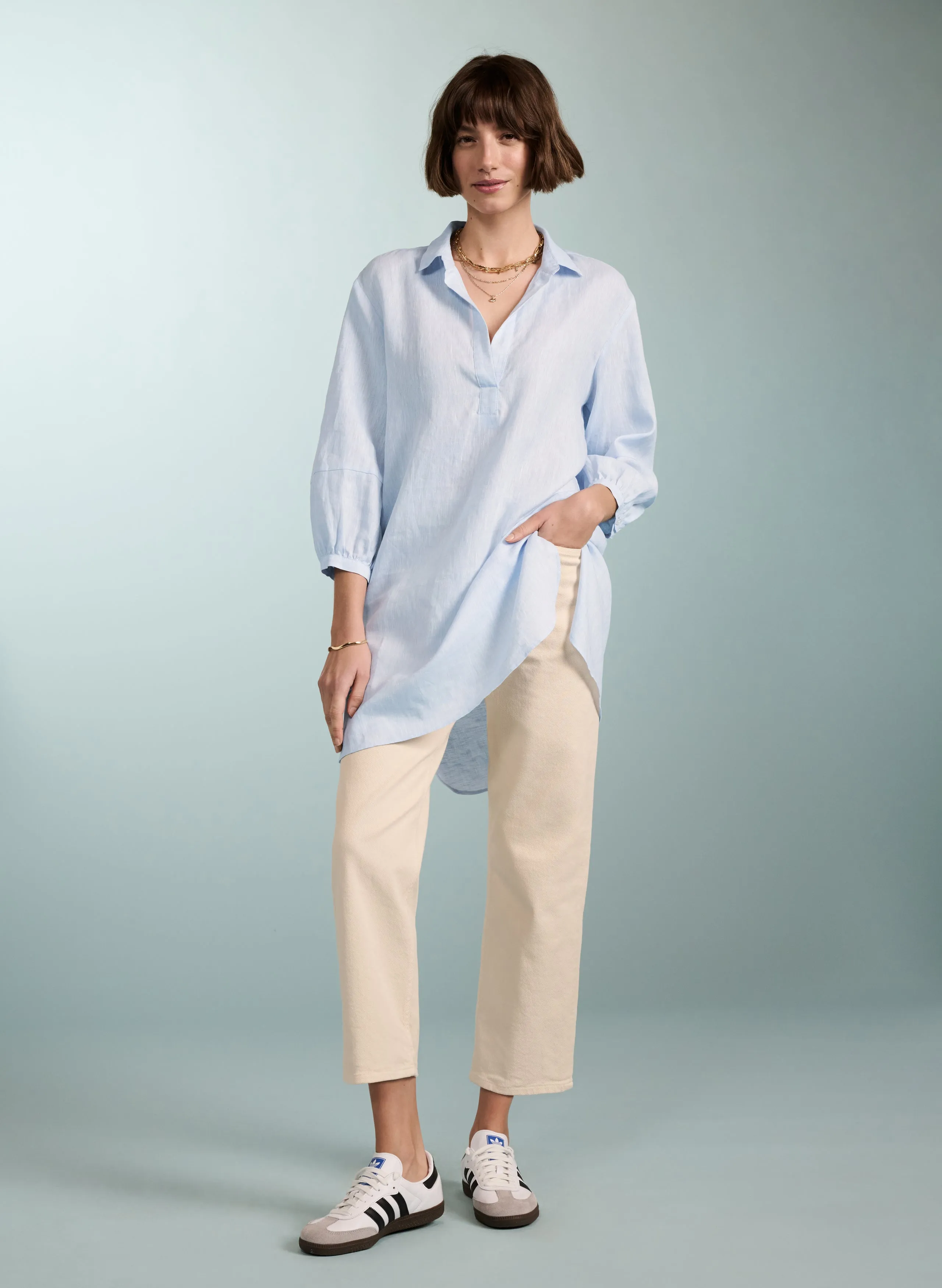 Vanessa Linen Dress