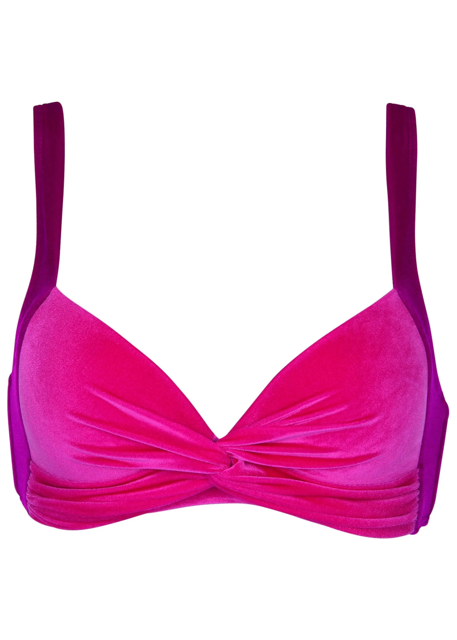Velvet St Lucia Twist Top - Pink Crush