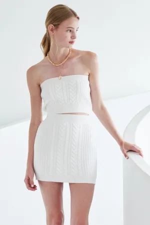Vivian Cable Knit 2-piece Set Vivian Cable Knit 2-piece Set