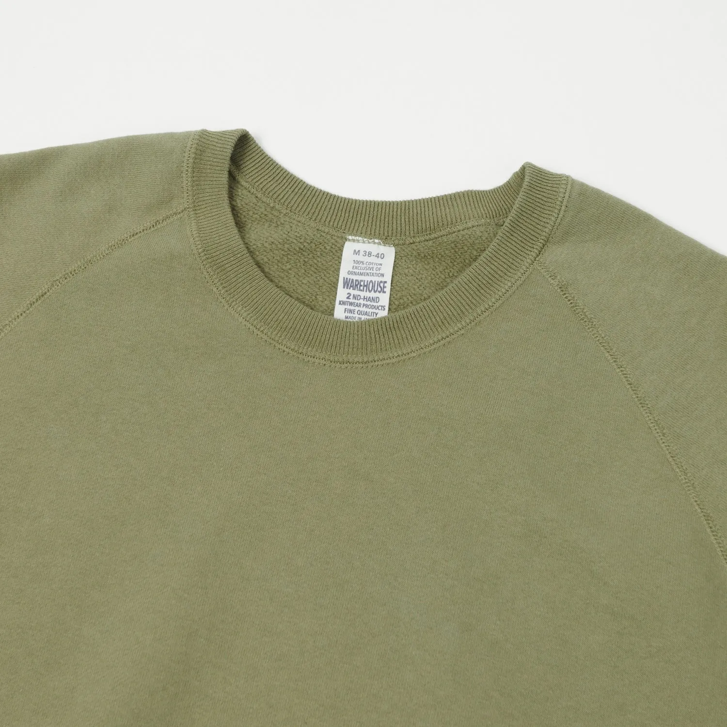 Warehouse & Co 461 Crew Neck Sweatshirt - Green