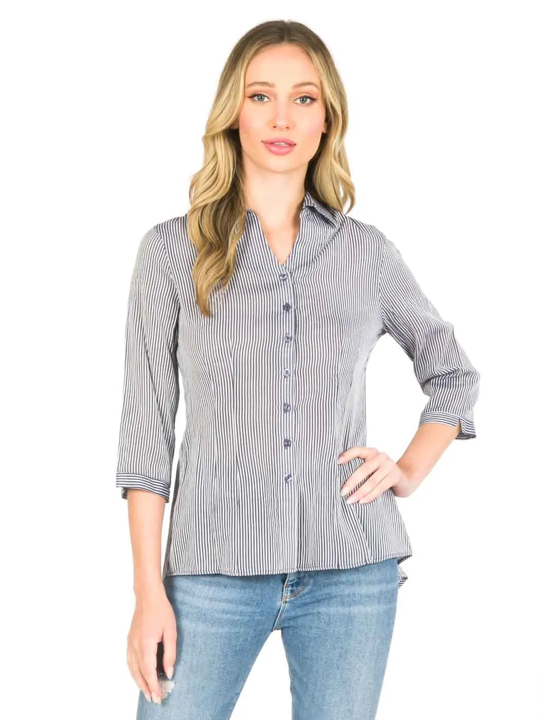 Washable Silk/Cotton SuDyne  Blouse-XS Only