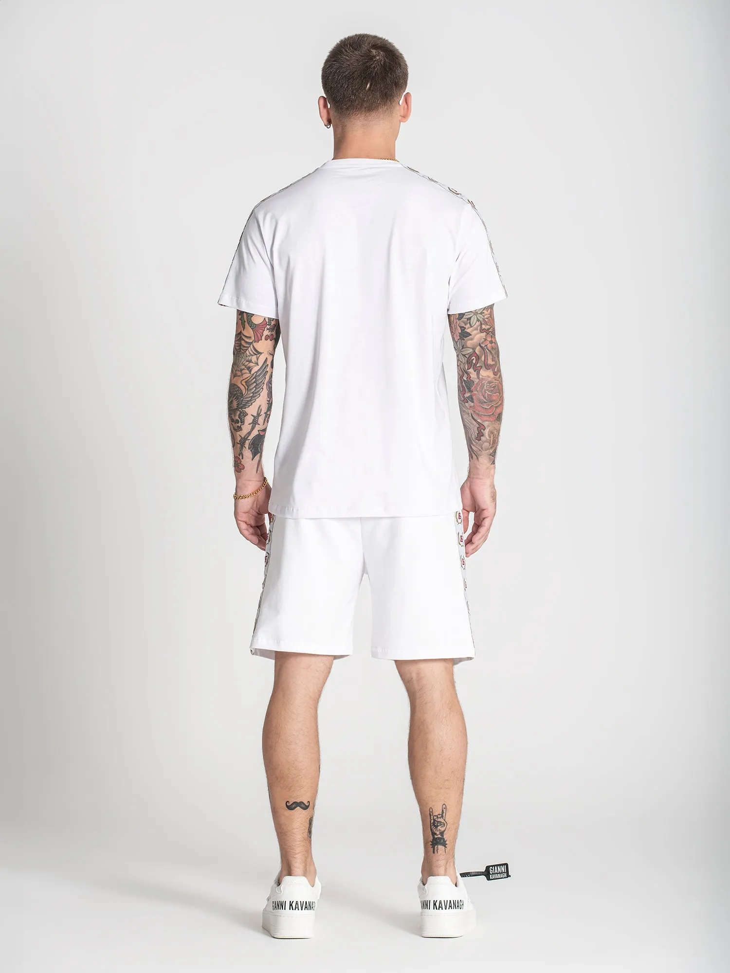 White Retro Tee