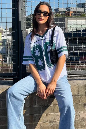 White Sport Tee Short Sleeve