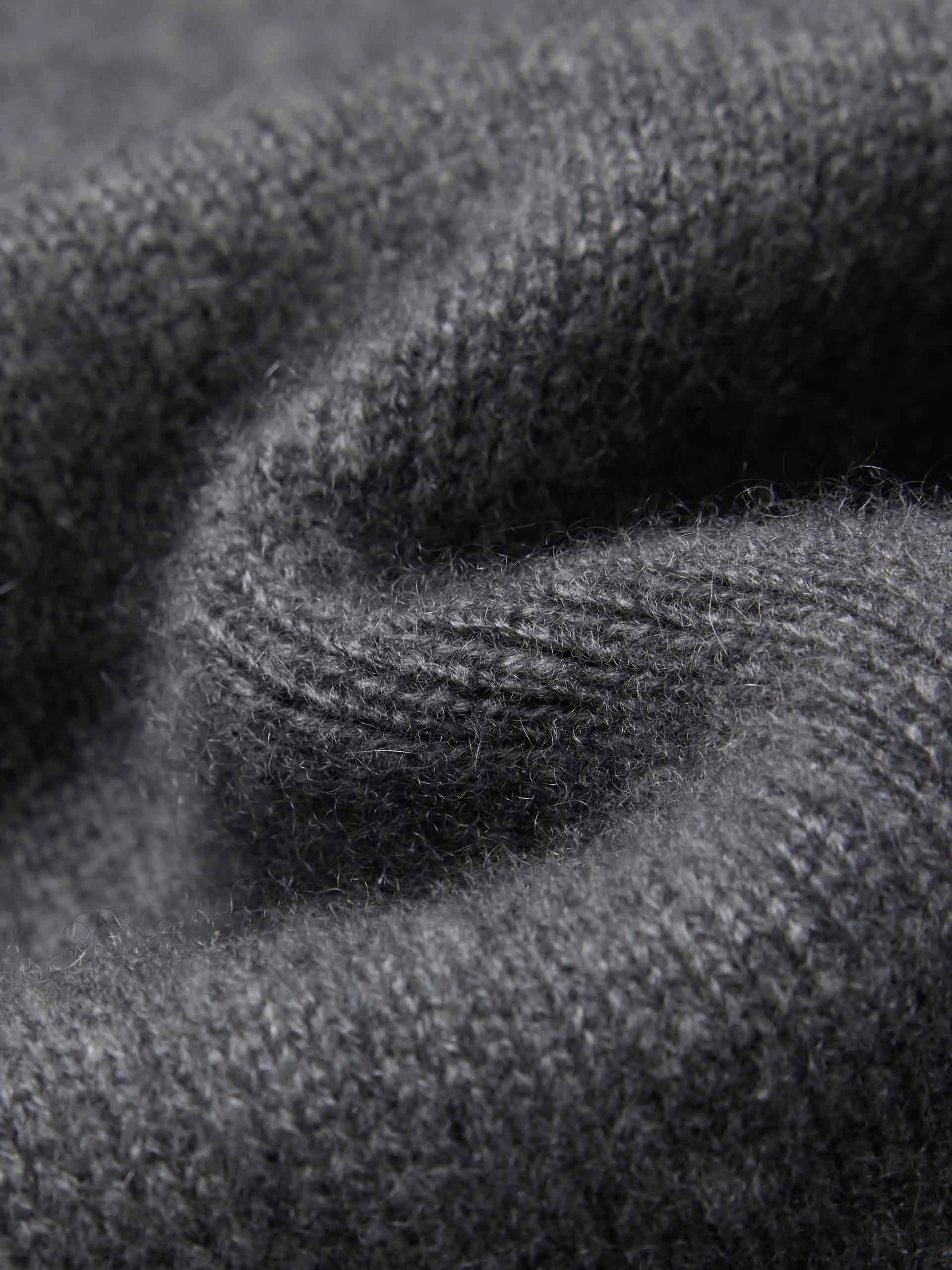 Wide Lapel Knitted Sweater