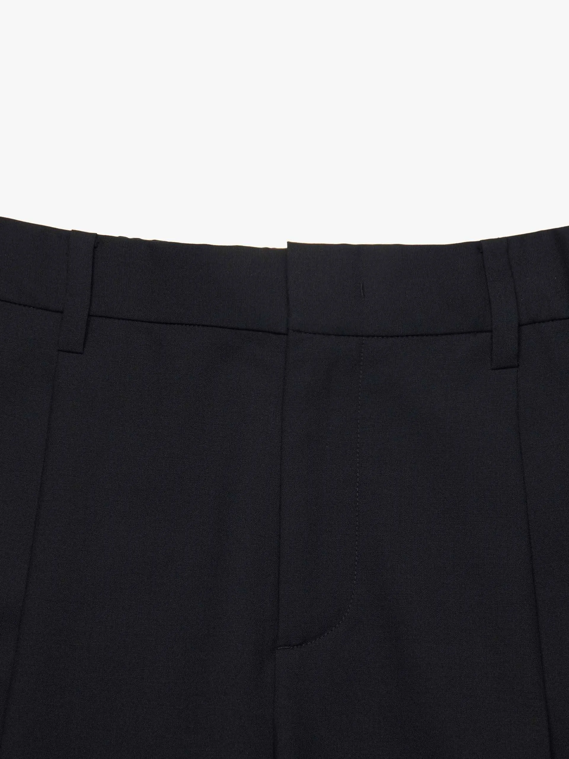 Wide-Leg Tailored Trousers