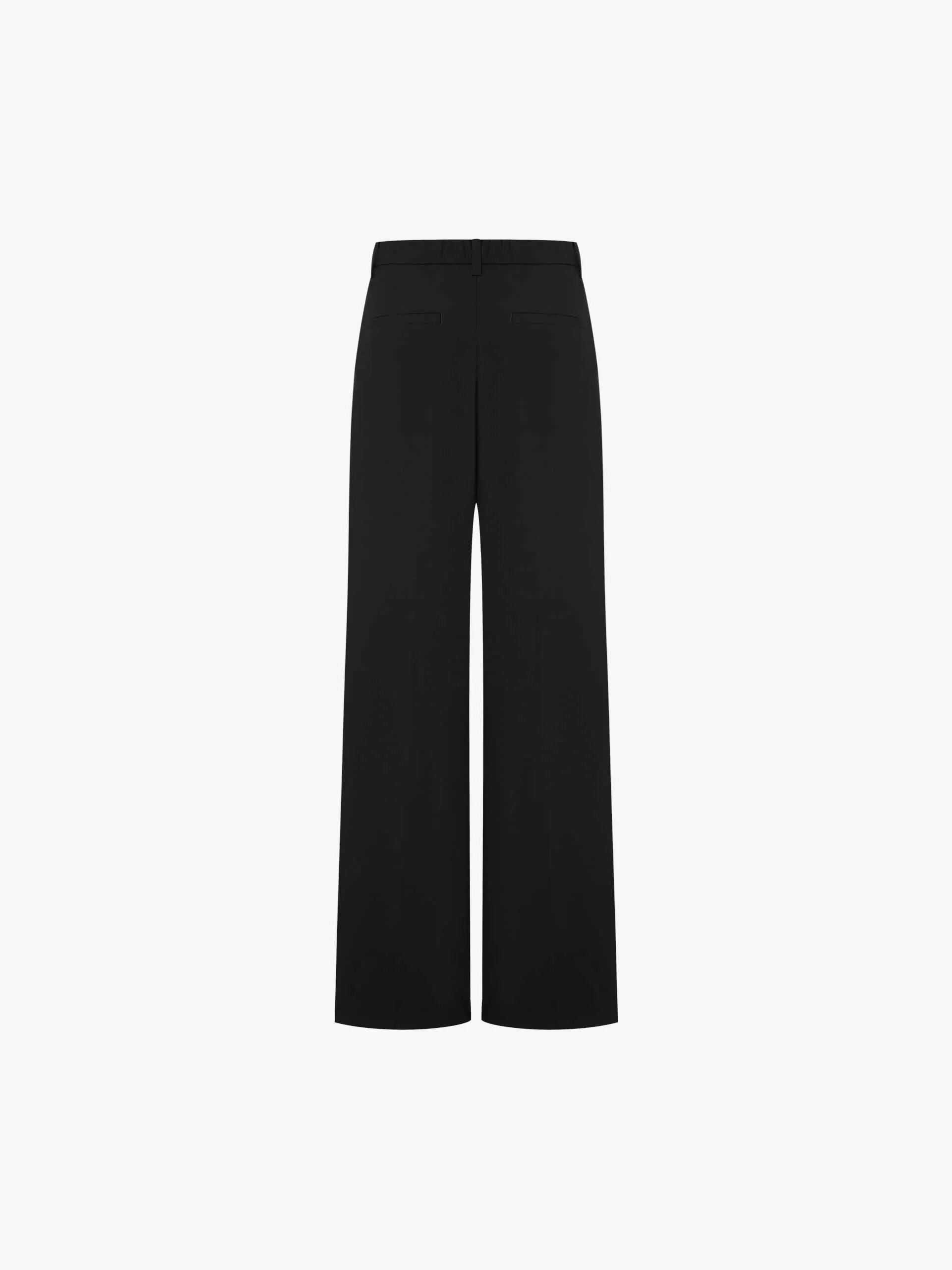 Wide-Leg Tailored Trousers
