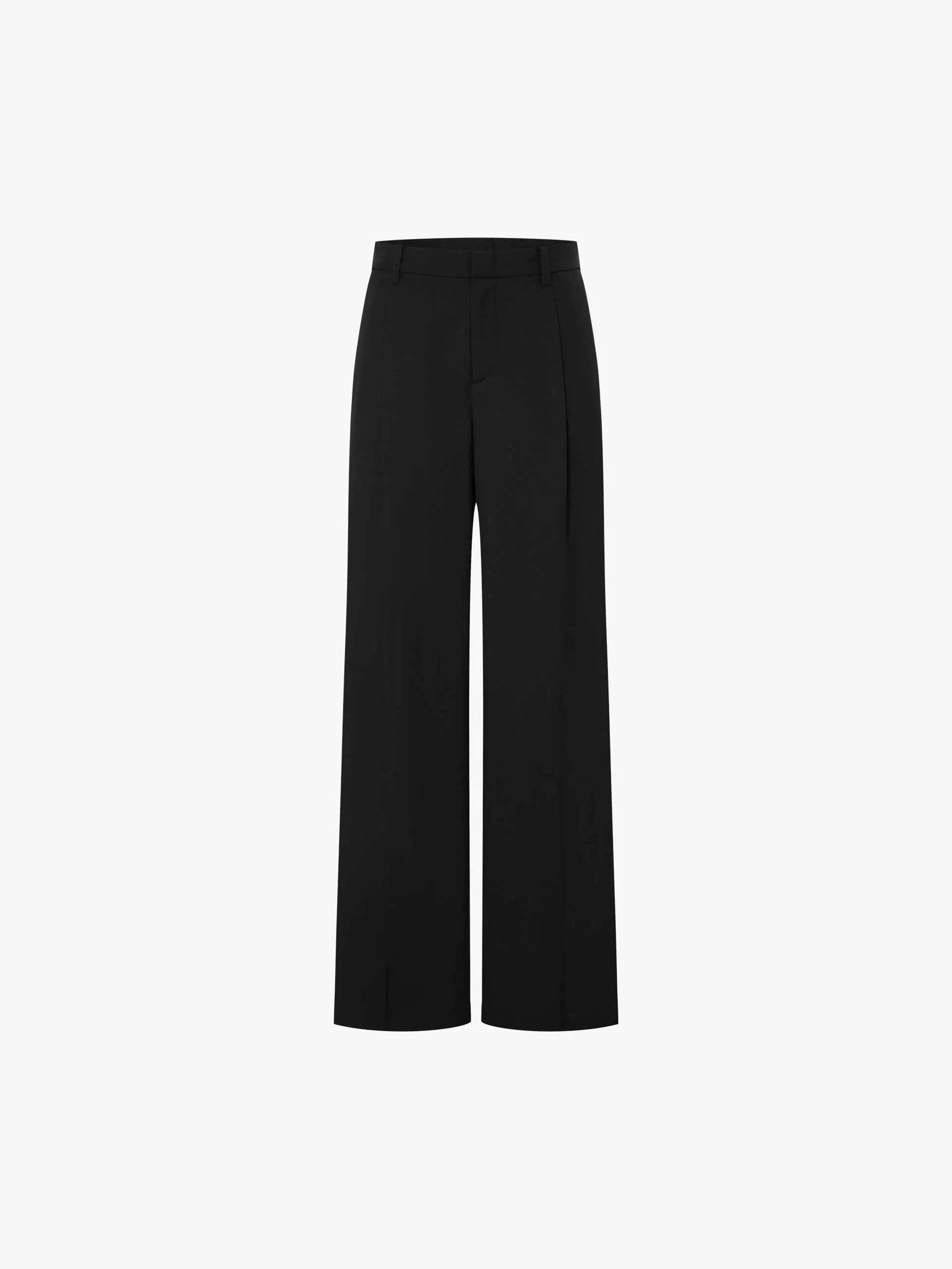 Wide-Leg Tailored Trousers