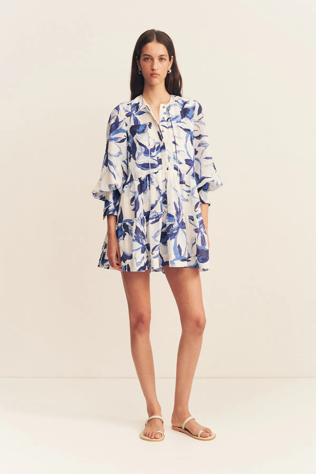 WILLA TIERED MINI DRESS