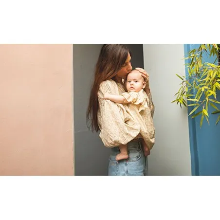 Women Blouse Wallis Beige - بذلة