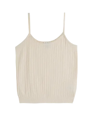 Women Top Cream - قصيرة