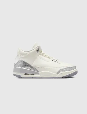 WOMEN'S AIR JORDAN 3 RETRO CEMENT GREY