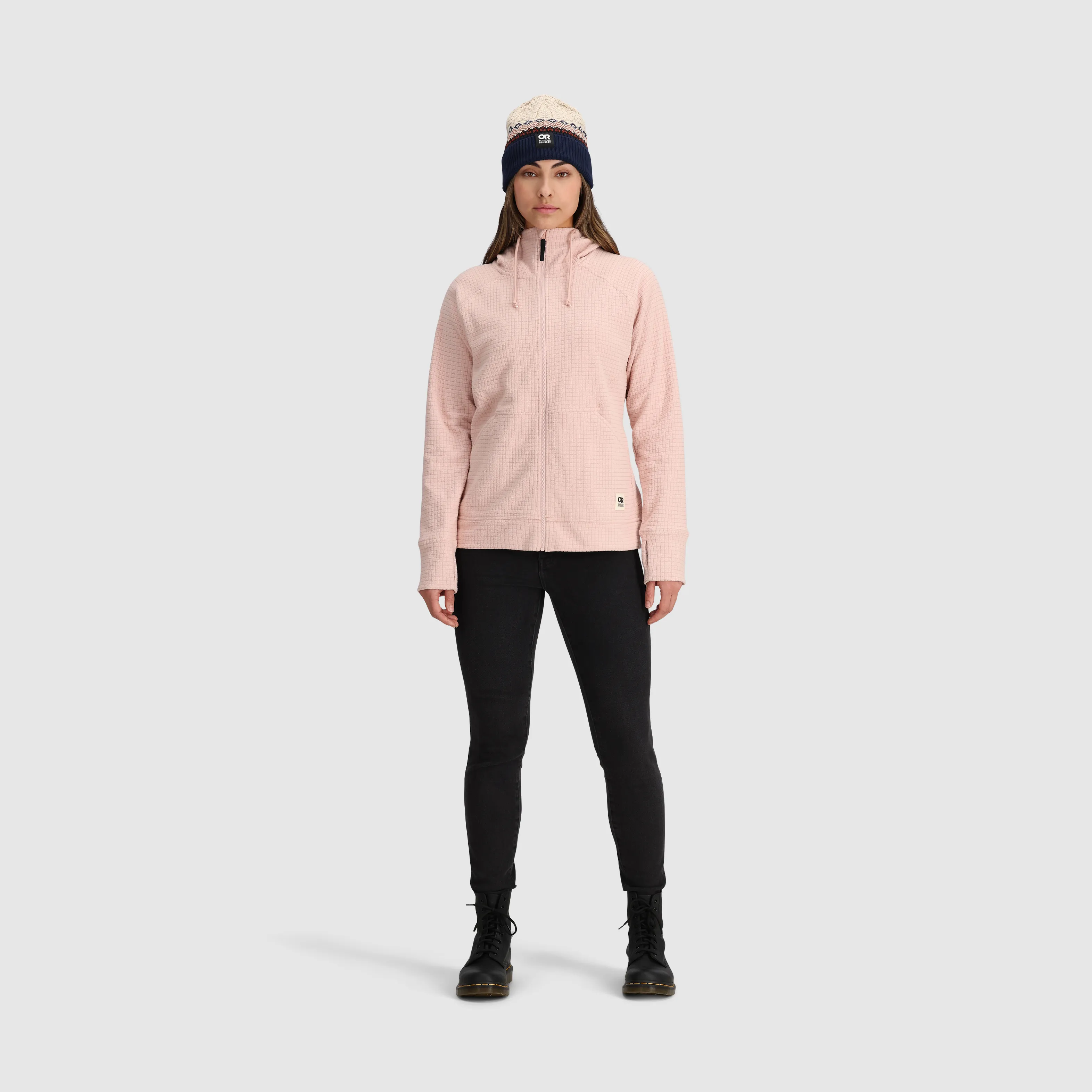 Women's Mega Trail Mix Fleece Full Zip Hoodie - Final Sale