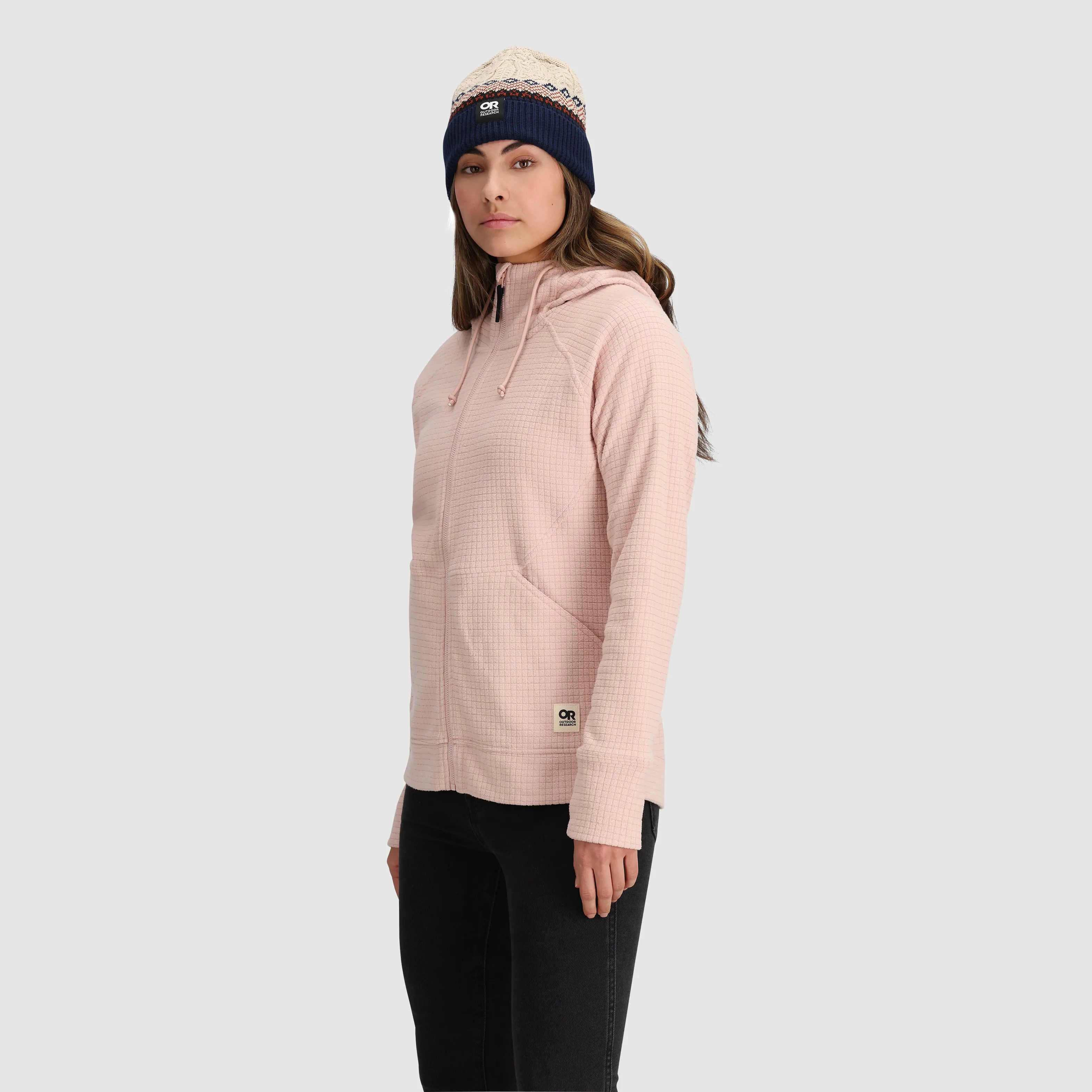 Women's Mega Trail Mix Fleece Full Zip Hoodie - Final Sale