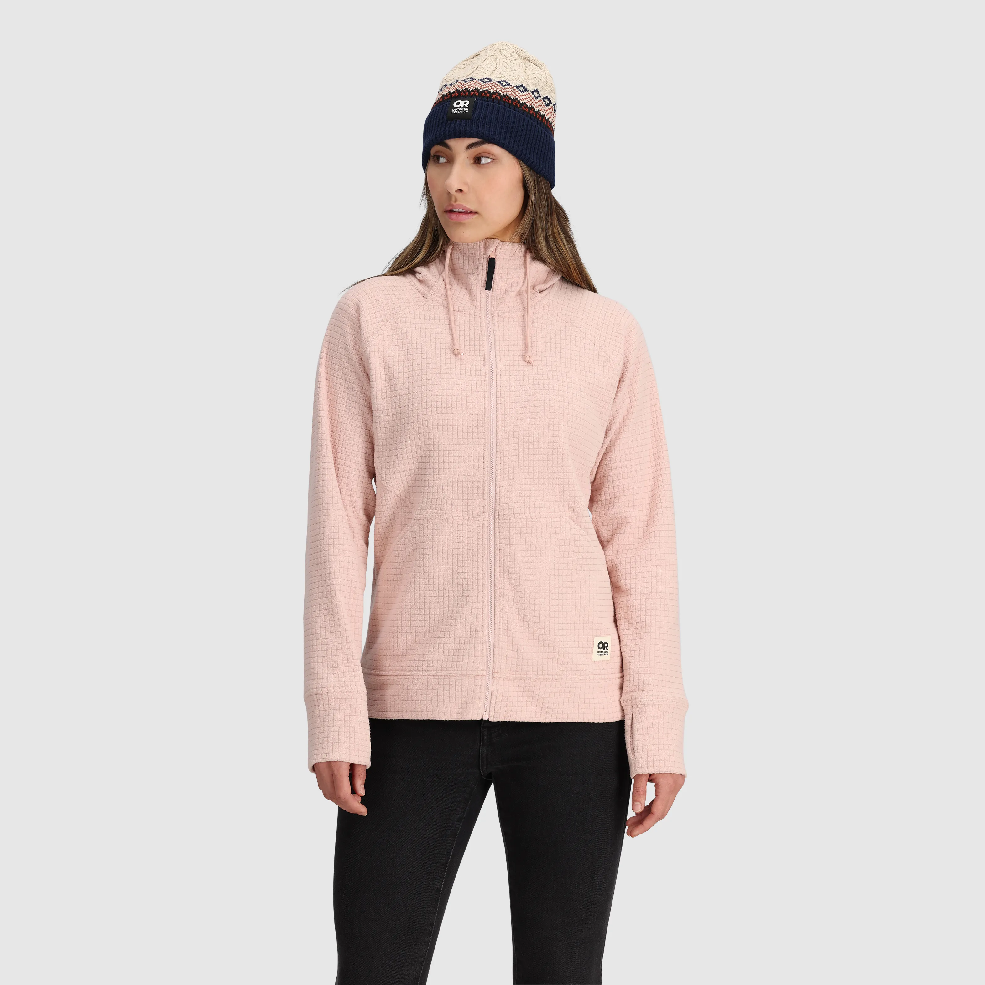Women's Mega Trail Mix Fleece Full Zip Hoodie - Final Sale