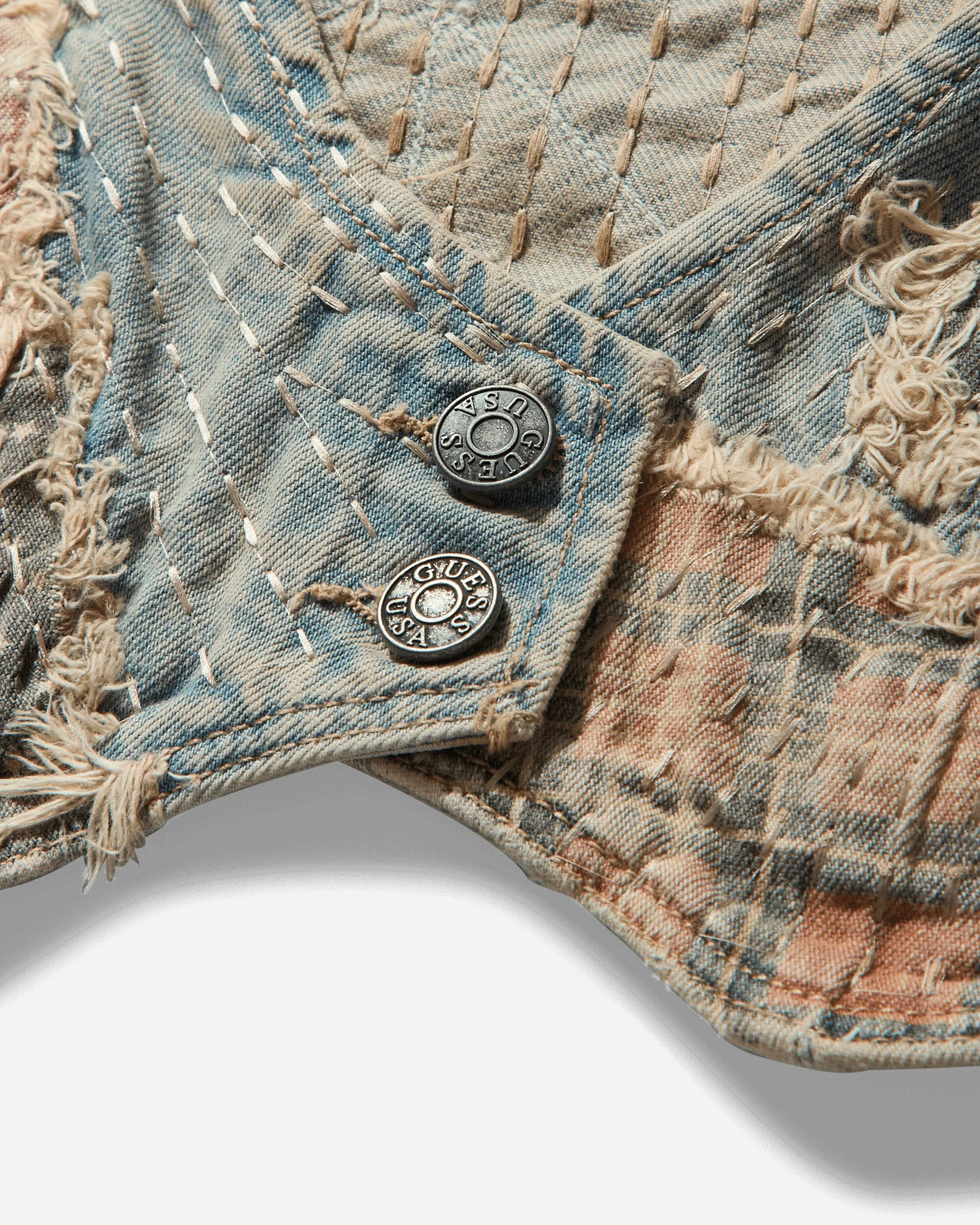Women's Vintage Denim Top Light Wash