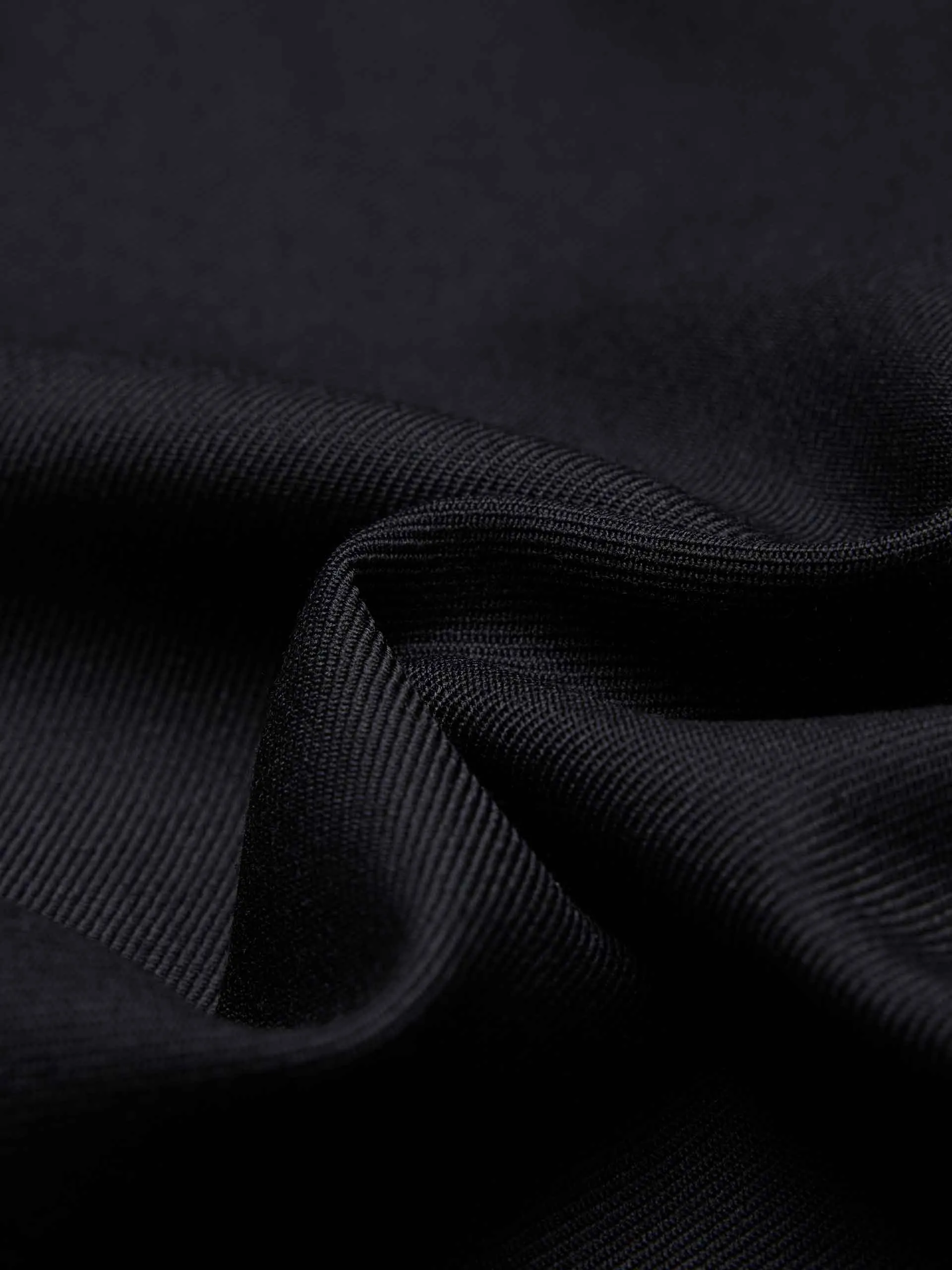 Wool Blend Drawstring Pants