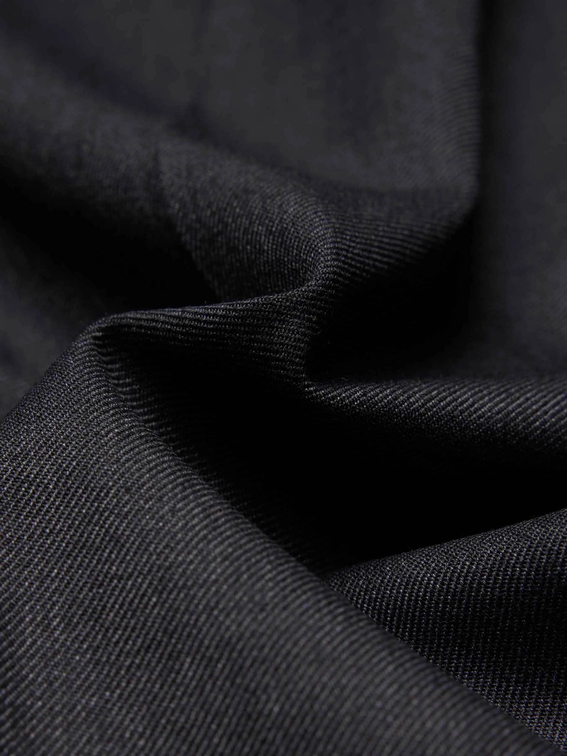 Wool Blend Drawstring Pants