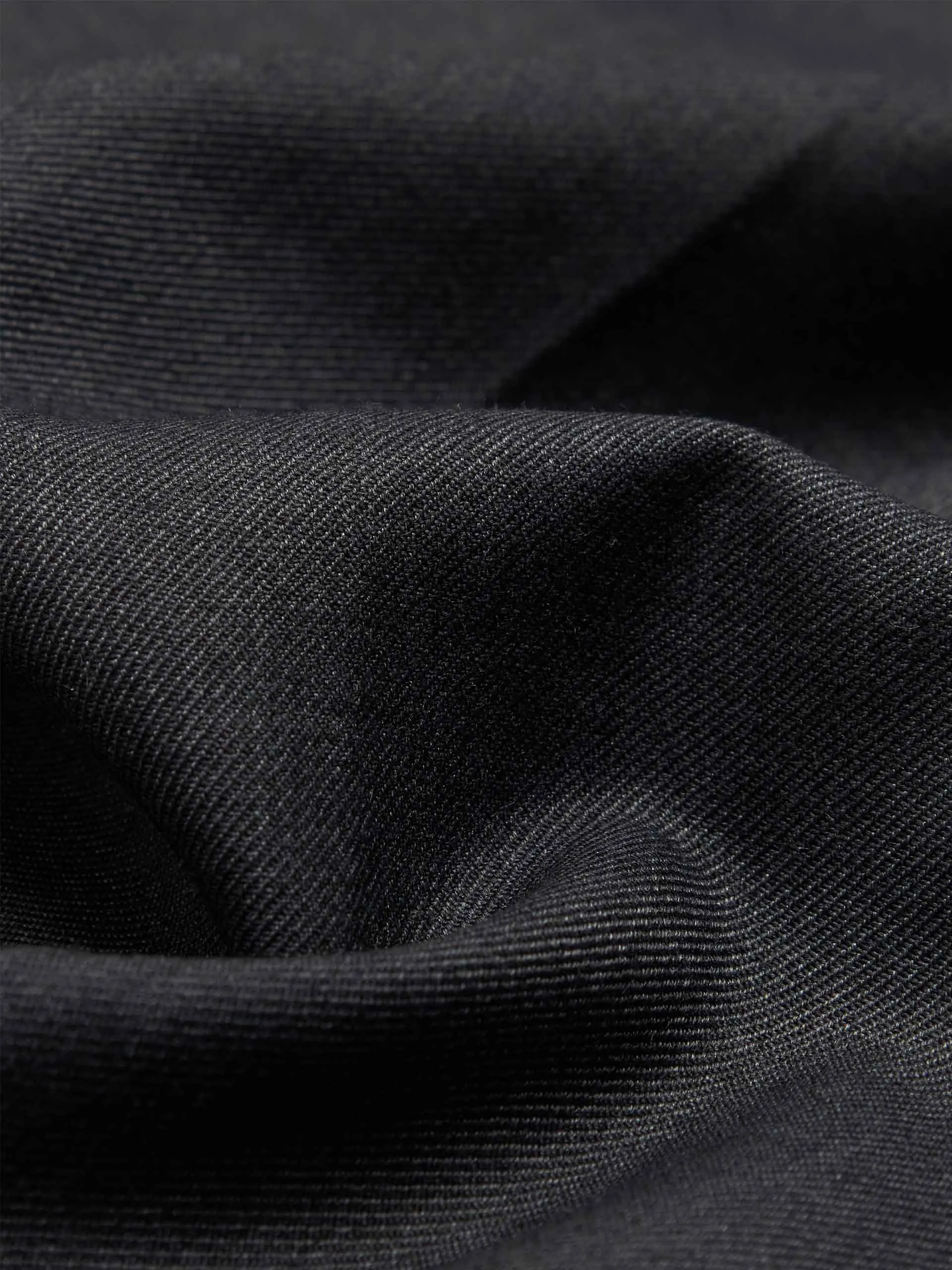 Wool Blend Drawstring Pants