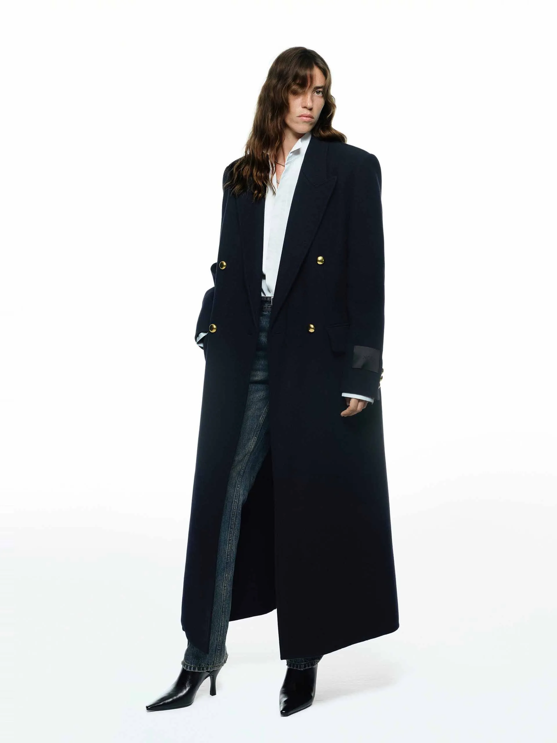 Wool Longline Overcoat