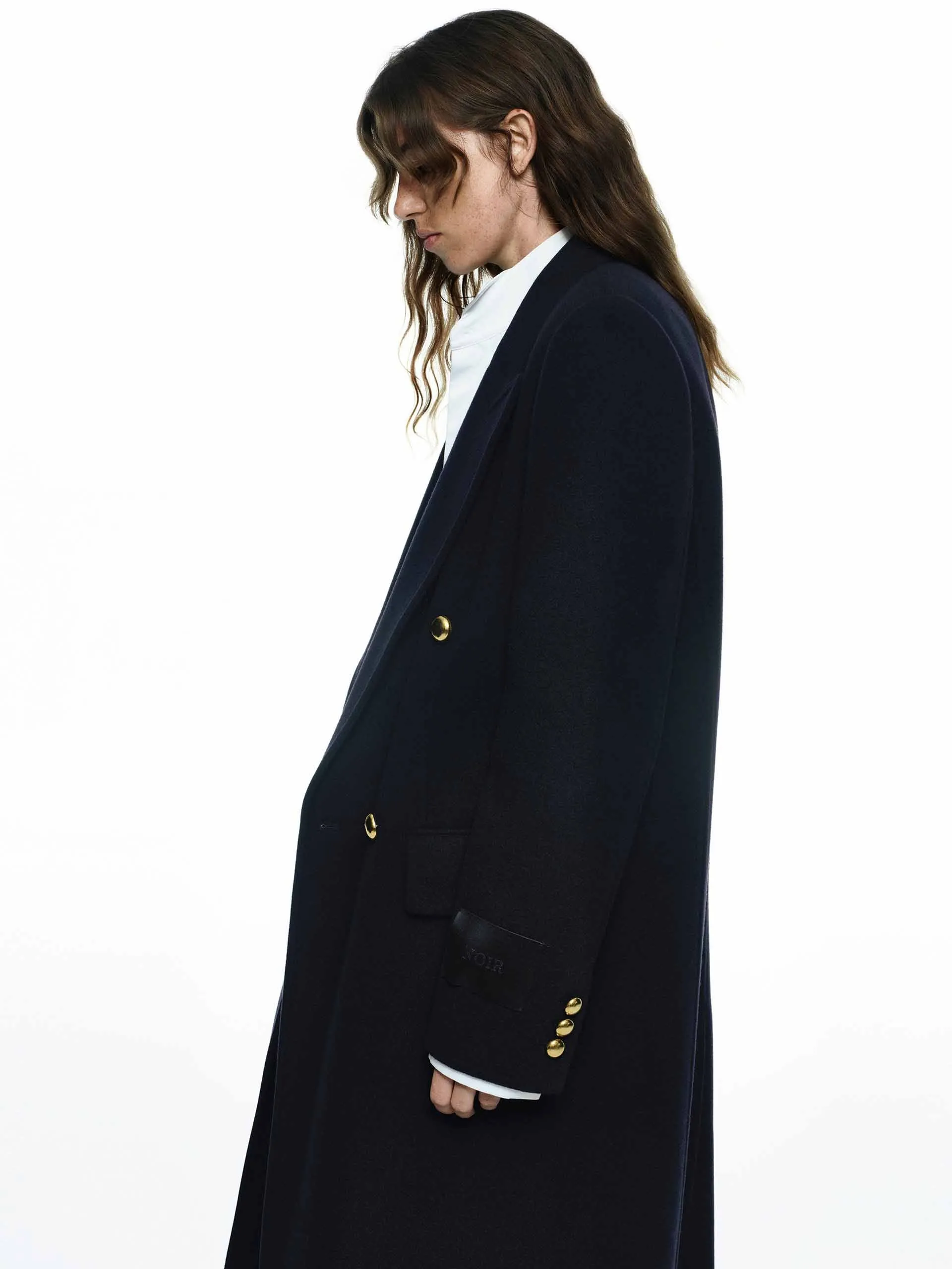 Wool Longline Overcoat