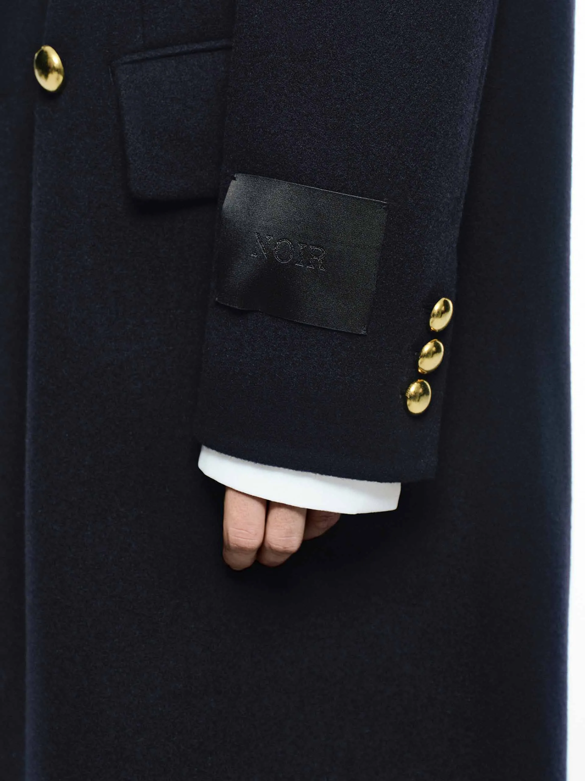 Wool Longline Overcoat