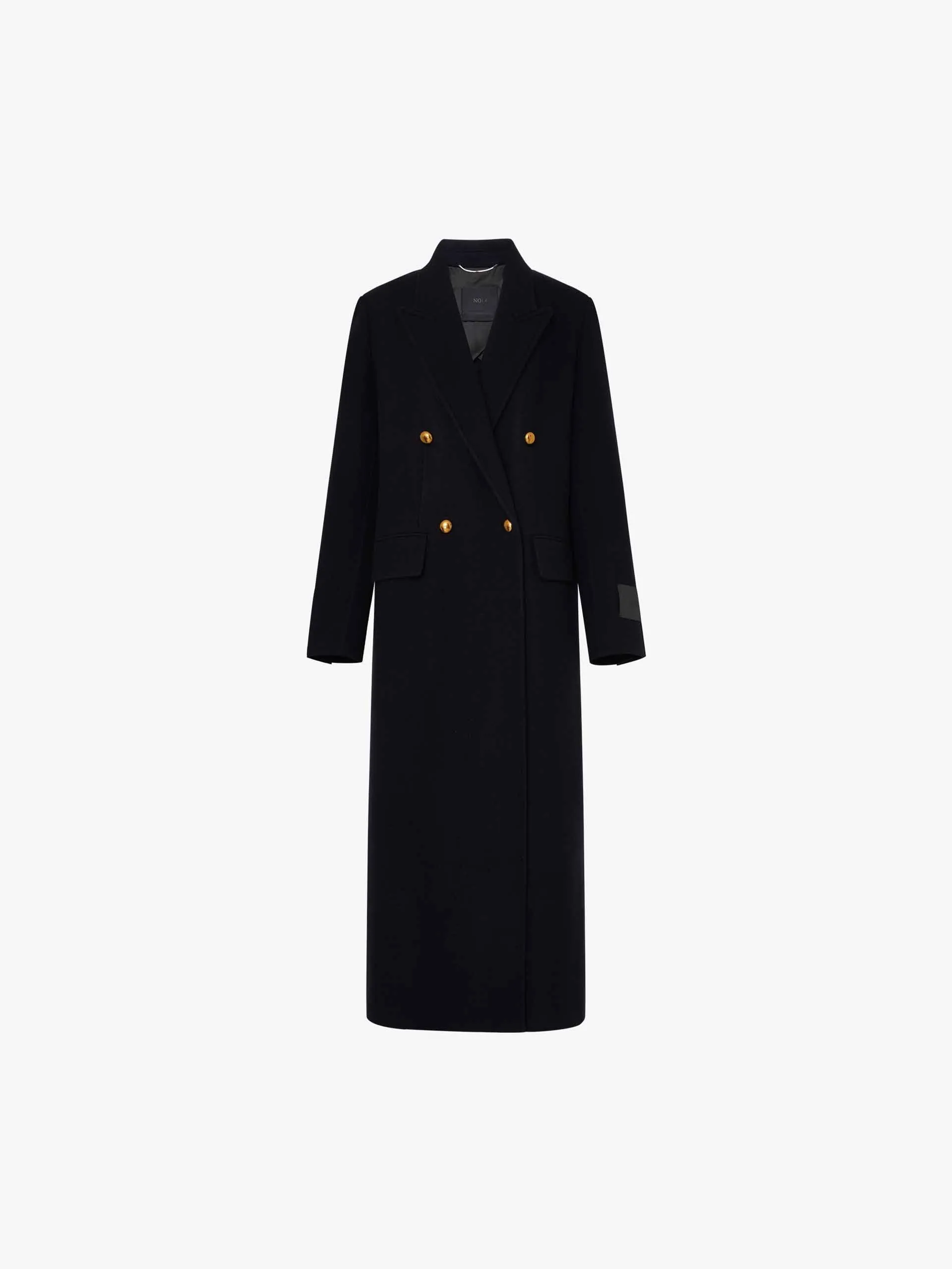 Wool Longline Overcoat