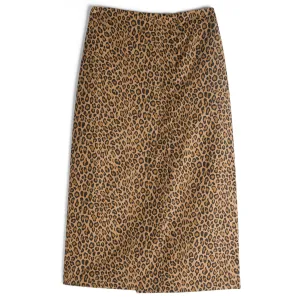 Wrap Skirt - Leopard Print