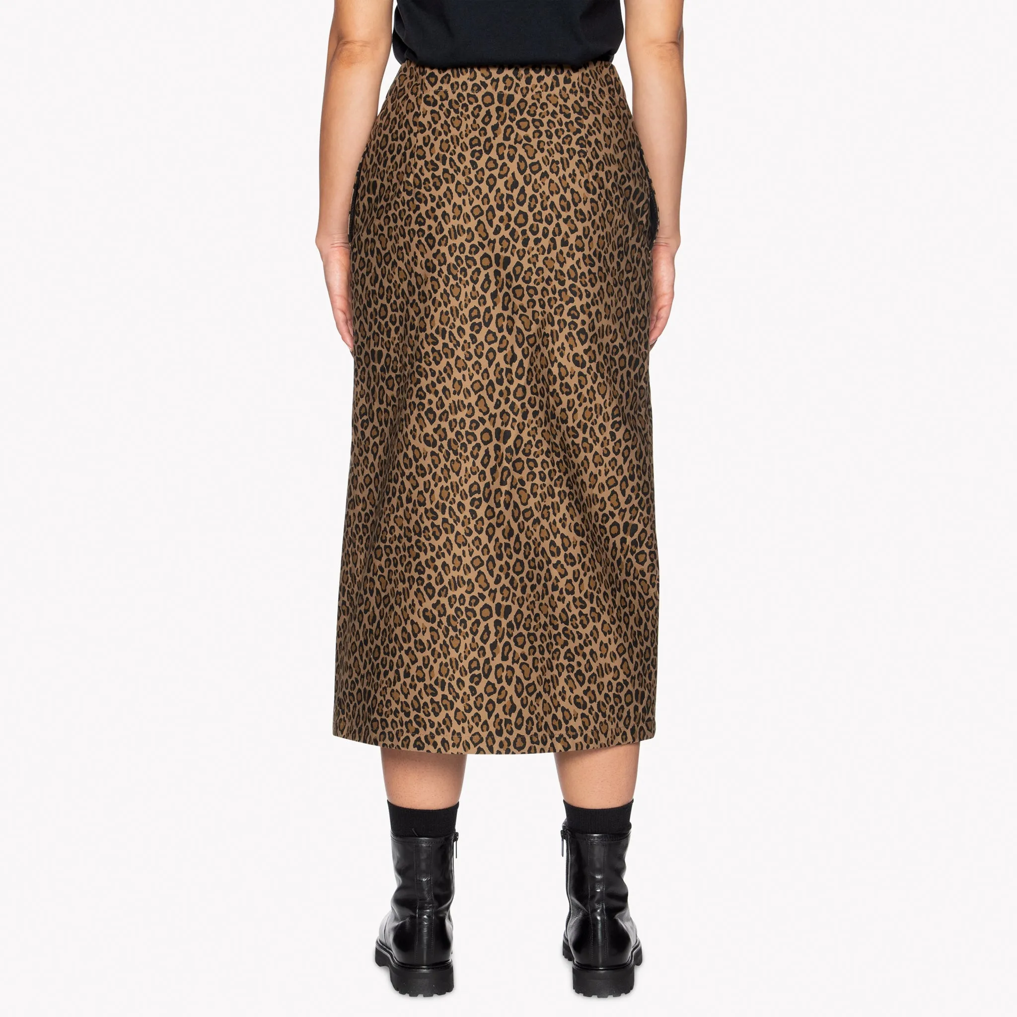 Wrap Skirt - Leopard Print