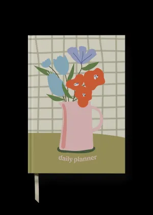 Yop & Tom Daily Planner - A5 Hardback - Vase