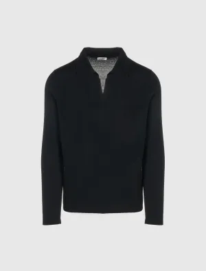 YSL LONG SLEEVE POLO