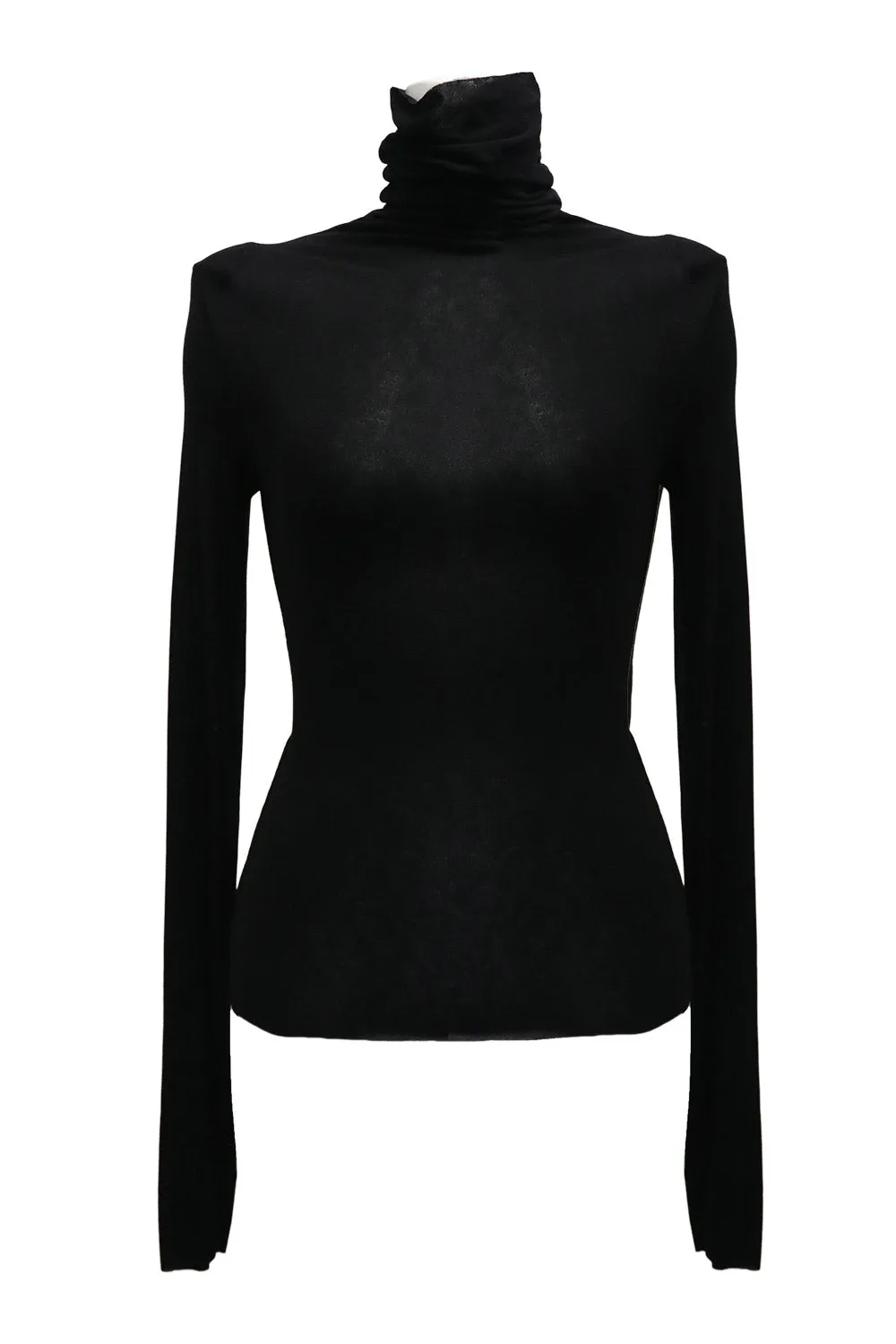 Zoe High Neck Long Sleeve Top